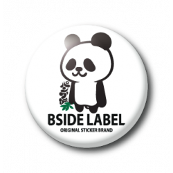 Small Badge Panda San B-SIDE LABEL