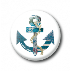 Petit Badge Anchor B-SIDE LABEL