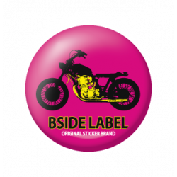 Petit Badge American Bike B-SIDE LABEL
