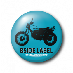 Small Badge Street Bike B-SIDE LABEL
