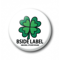 Small Badge Clover B-SIDE LABEL