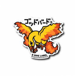 Sticker Moltres Pokémon B-SIDE LABEL