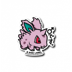 Sticker Male Nidoran Pokémon B-SIDE LABEL