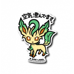 Sticker Leafeon Kūki Sundemasu Pokémon