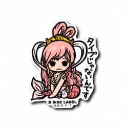Sticker Shirahoshi One Piece B-SIDE LABEL