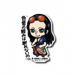 Autocollant Nico Robin One Piece B-SIDE LABEL