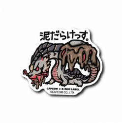 Sticker Dorodarakessu Monster Hunter B-SIDE LABEL x CAPCOM