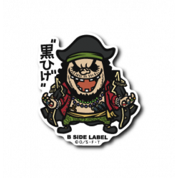 Sticker Marshall D. Teach Blackbeard One Piece B-SIDE LABEL