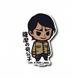 Sticker Lieutenant Koito The Strange Prince of Satsuma Golden Kamuy B-SIDE LABEL