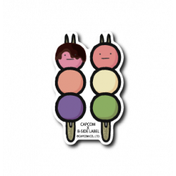 Sticker Bunny Dumplings Monster Hunter B-SIDE LABEL x CAPCOM