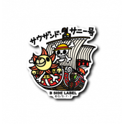 Sticker Thousand Sunny One Piece B-SIDE LABEL