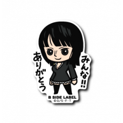 Sticker Nico Robin Minna Arigatou One Piece B-SIDE LABEL
