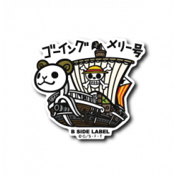 Autocollant Going Merry One Piece B-SIDE LABEL