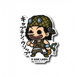 Sticker Usopp Captain One Piece B-SIDE LABEL