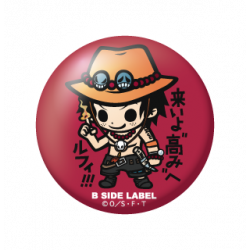 Small Badge Portgas D Ace One Piece B-SIDE LABEL