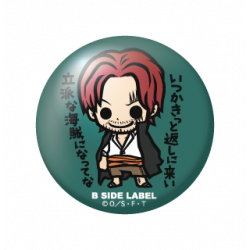 Small Badge Shanks One Piece B-SIDE LABEL