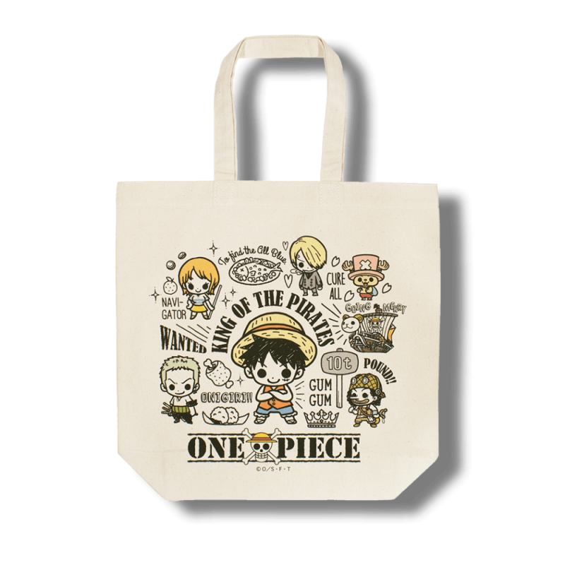 Tote Bag One Piece B Side Label Meccha Japan