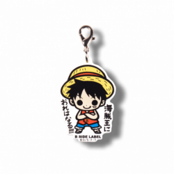 Keychain Luffy I Will Be The Pirate King One Piece B-SIDE LABEL