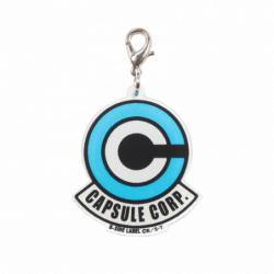 Keychain Capsule Corporation Logo Dragon Ball B-SIDE LABEL