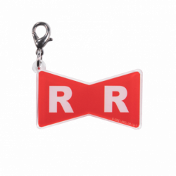 Keychain Red Ribbon Army Symbol Dragon Ball B-SIDE LABEL