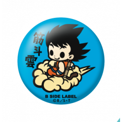Small Badge Son Goku Kintoun Dragon Ball B-SIDE LABEL
