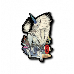 Sticker Dragon Kirin Monster Hunter B-SIDE LABEL x CAPCOM