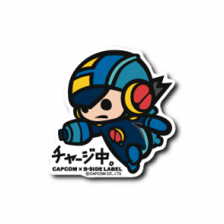 Autocollant Charge Mega Man B-SIDE LABEL x CAPCOM