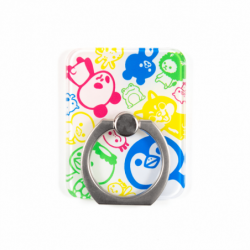 Phone Ring Holder Colorful Characters B-SIDE LABEL