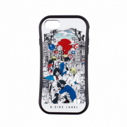 Coque iPhone 7 / 8 Chat Et Fille Foule B-SIDE LABEL