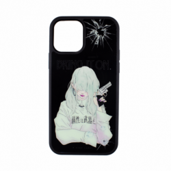 Coque iPhone 12 / 12 Pro Gun Girl B-SIDE LABEL