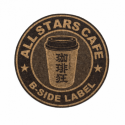 Coaster Coffee And Tea B-SIDE LABEL