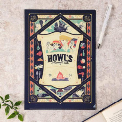 Clear File And Letter Set Retro Frame Howl's Moving Castle