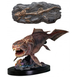 Polyresin Statue Dunkleosteus Deluxe Edition Sculted By Sean Cooper Wonders Of The Wild Series