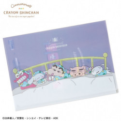 Pochette Transparente Avec Couverture Pyjama Crayon Shin Chan x Cinnamoroll