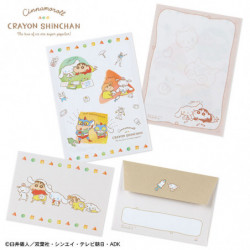 Mini Letter Set Osoroi Crayon Shin Chan x Cinnamoroll