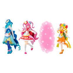 Figurines Set Delicious Party Pretty Cure