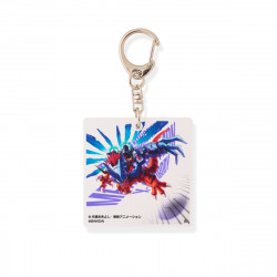 Rubber Keychain MetalGreymon Digimon X Kotai