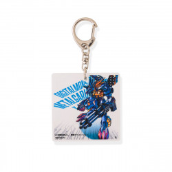 Rubber Keychain MetalGarurumon Digimon X Kotai