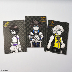 Cartes Postales Set Kingdom Hearts 20th Anniversary