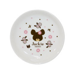 Mini Plate Flowers Jackie