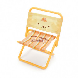 Mini Chaise d'Extérieur Pompompurin Sanrio Kawaii Camp