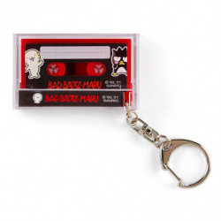Mini Cassette Tape Keychain Bad Badtz Maru