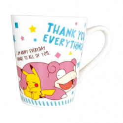 Mug Pikachu And Slowpoke THANK YOU EVERYTHING! Pokémon