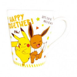 Mug Pikachu Et Évoli  HAPPY TOGETHER! Pokémon