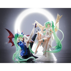 Figurines Set Light And Dark Hatsune Miku