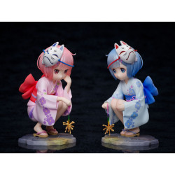 Figures Ram And Rem Yonatsu Omoide Set Re:Zero Starting Life in Another World