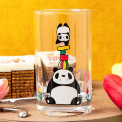 Ranran Glass Sakadachi Panda! Go Panda!