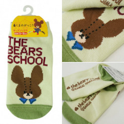 Kids Socks Green Logo The Bear's School