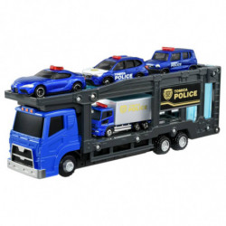 Mini Camion Transporteur Voitures Police TOMICA