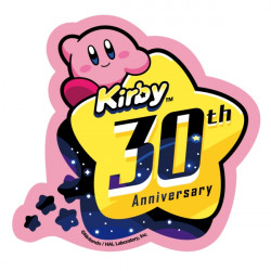 Sticker Kirby 30th Anniversary